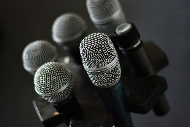 micrófonos de studio profesionales