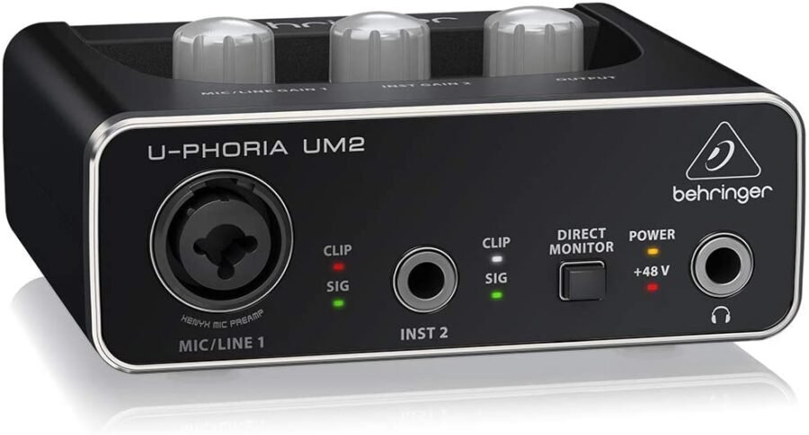 Interfaz de audio profesional Behringer U-PHORIA UM2