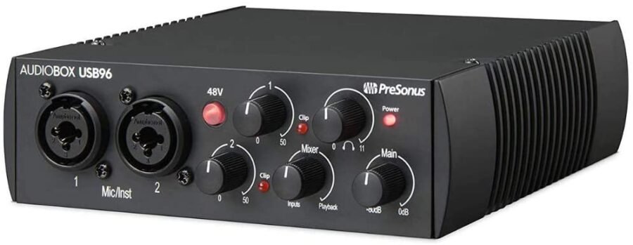 Interfaz de audio PreSonus AudioBox USB 96